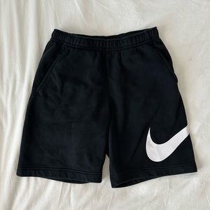 Nike Men’s Black Sportswear Club Sweat Shorts Small
